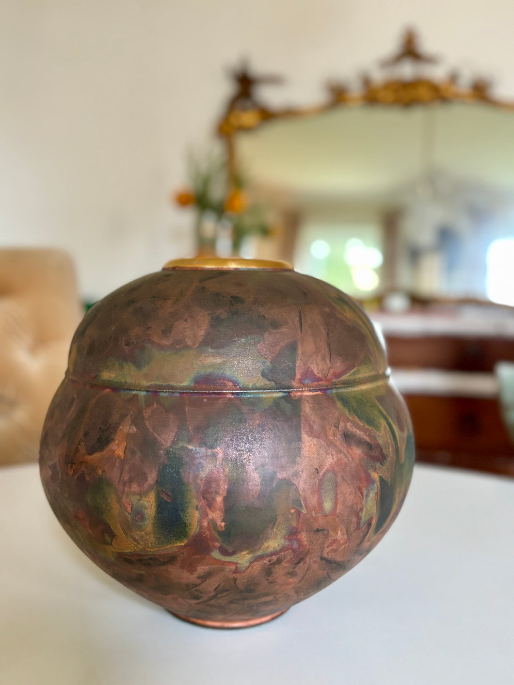 Extra Large Raku Vase, 2001