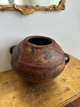 Load image into Gallery viewer, Large Round Wabi Sabi Clay Planter