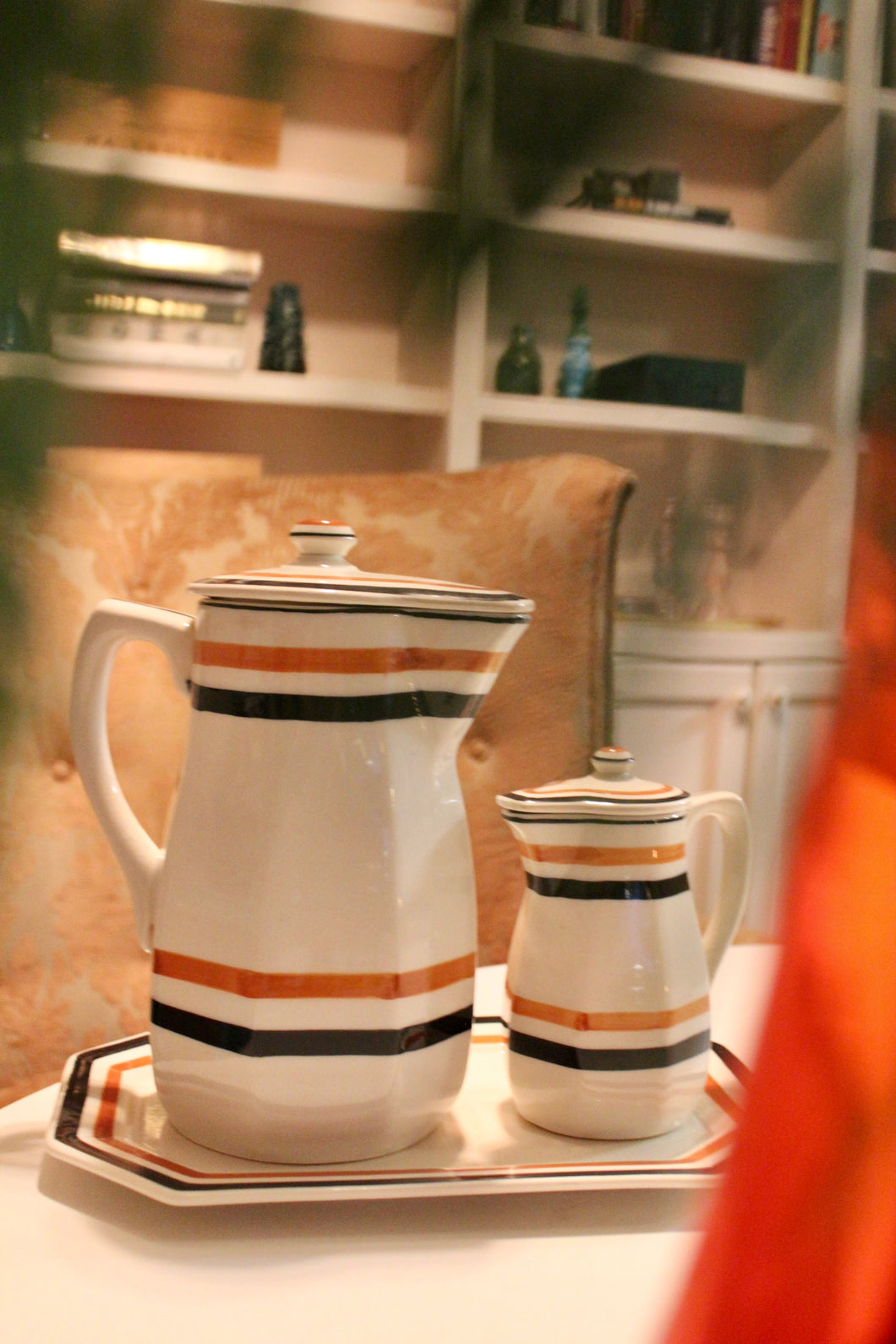 Vintage Moriyama pitcher and creamer set