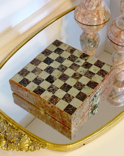 Mini Marble Chess Set