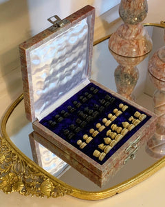 Mini Marble Chess Set
