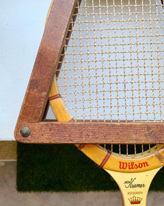 Vintage Wilson “Jack Kramer” wooden tennis racket